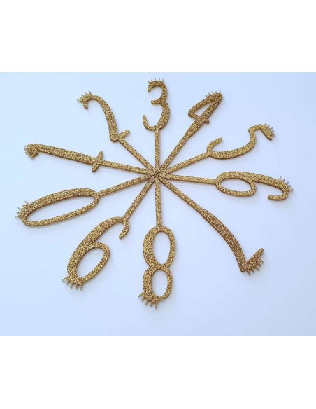 Cake Topper números  Pacific