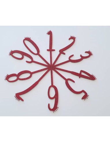 Cake Topper números  Pacific