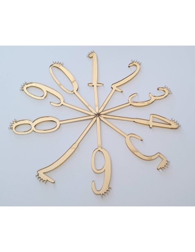 Cake Topper números  Pacific