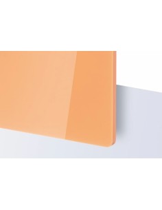Metacrilato Pastel Naranja