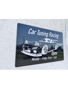 Metacrilato Laminado Bicapa Carbono / blanco 2