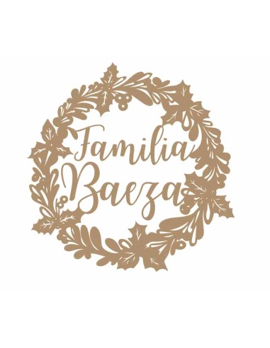 Corona nadalenca personalitzable