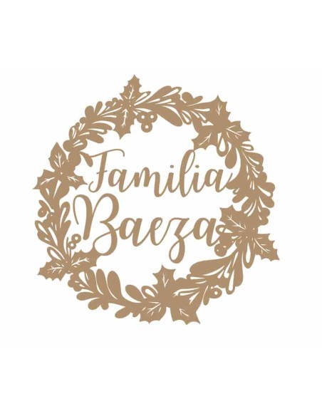 Corona nadalenca personalitzable