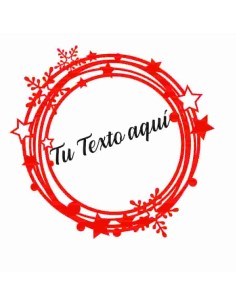 Corona nadalenca personalitzable Estels