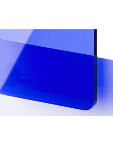 Metacrilat Blau Transparent Brillant Gloss