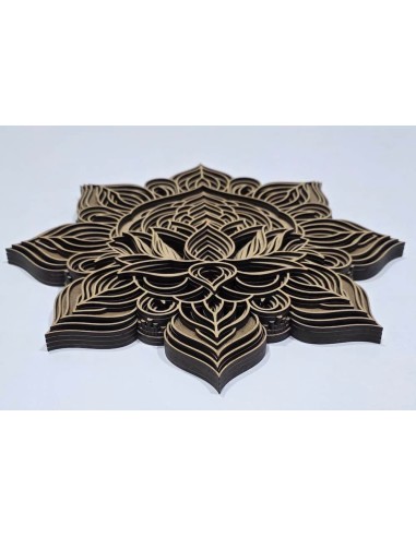 Mandala Flor de Loto Multicapa