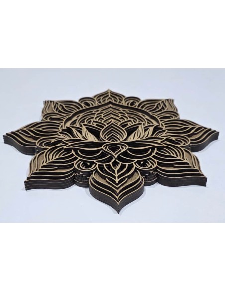 Mandala Flor de Loto Multicapa