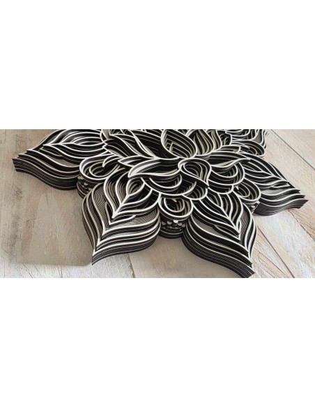 Mandala Flor de Loto Multicapa