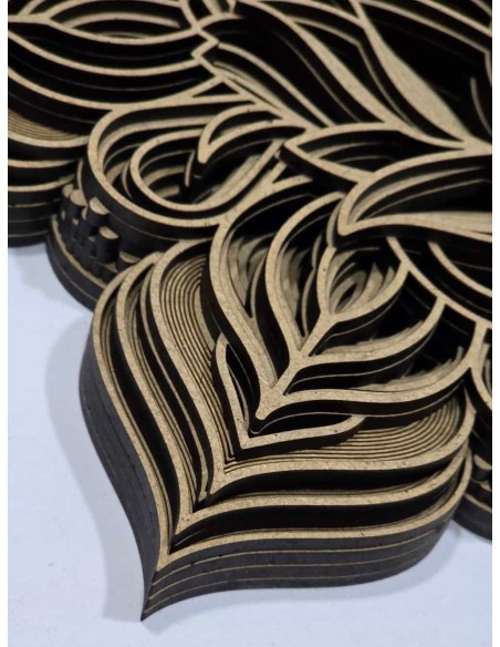 Mandala Flor de Loto Multicapa