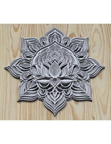 Mandala Flor de Loto Multicapa