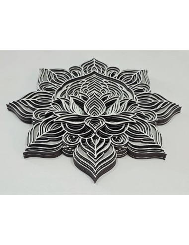 Mandala Flor de Loto Multicapa