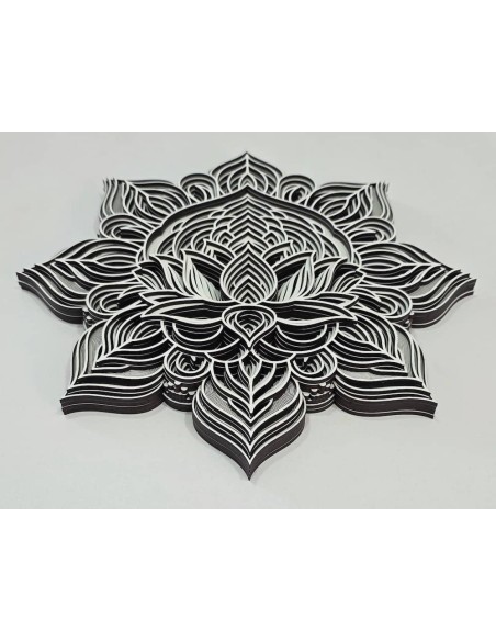 Mandala Flor de Loto Multicapa