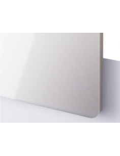 Metacrilato Plateado Metallic Brillo