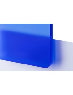 Metacrilat Blau Setinat Translúcid