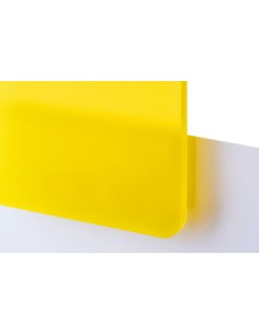 Metacrilat Groc Setinat Translúcid