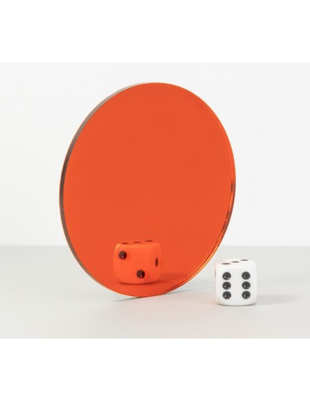 Metacrilato espejo Naranja 3 mm Metacrilato espejo Naranja 3 mm