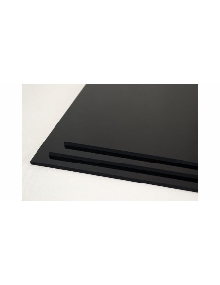 Planxa Metacrilat Negre 8 mm