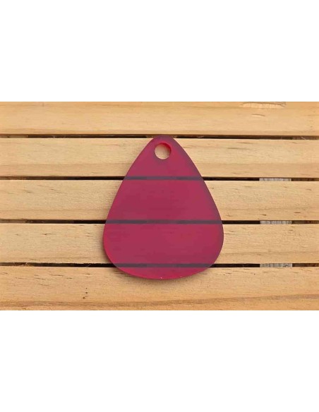 Metacrilato Rojo Transparente Brillo Gloss