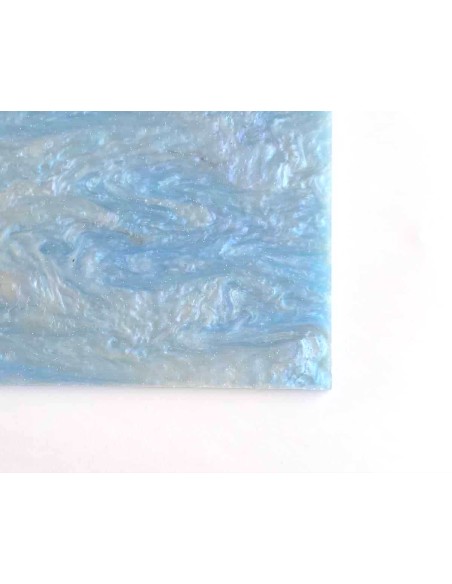 Metacrilato Nacarado Azul Cielo 3 mm