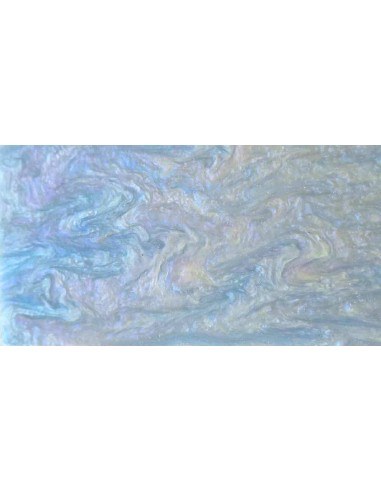 Metacrilato Nacarado Azul