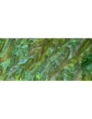 Metacrilato Nacarado Verde