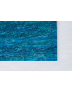 Metacrilato Nacarado Azul Sky 3 mm