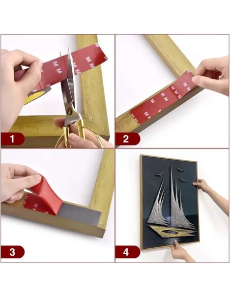 Cinta de doble cara d´alta resistència – 3 metres