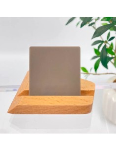 Metacrilato Pastel Marrón