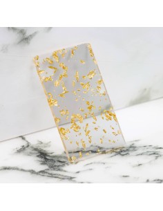 Metacrilato Flake Dorado