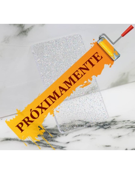 Metacrilato Purpurina transparente