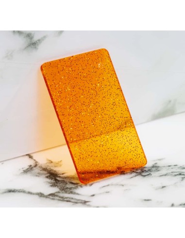 Metacrilato Naranja Purpurina