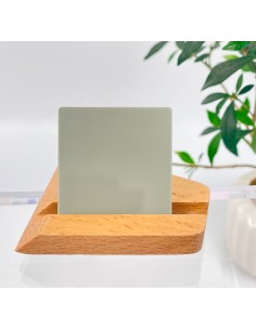 Metacrilato Pastel Verde Caqui 2