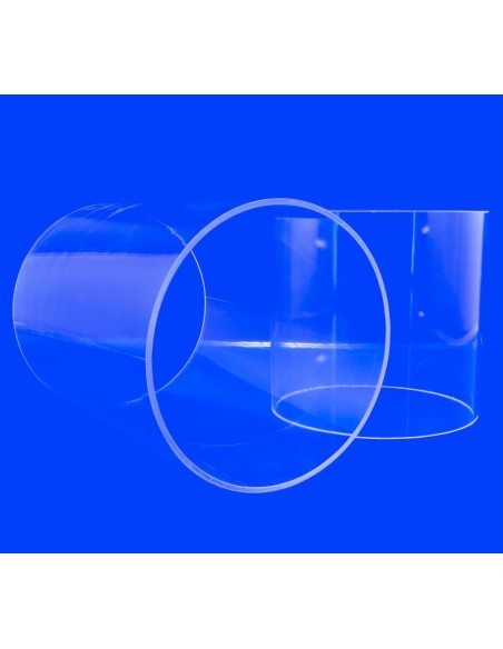Tubo metacrilato transparente 12x10 mm con opción a pulido extremos Tubo metacrilato transparente 12x10 mm con opción a pulido extremos