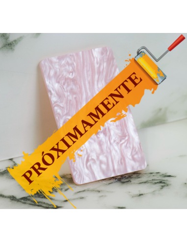 Metacrilat Nacrat Perla Rosa 3 mm