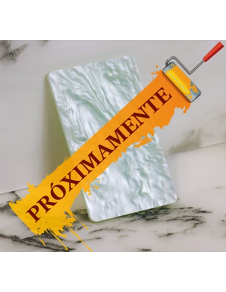 Metacrilato Nacarado Perla Verde Coral 3 mm