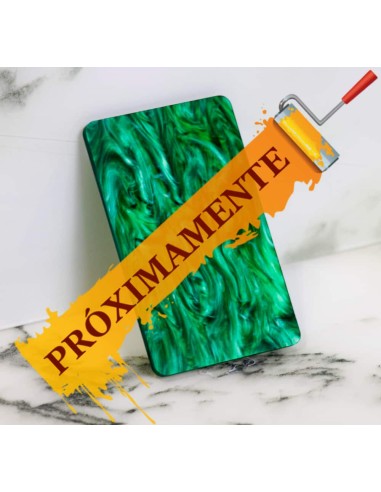 Metacrilato Nacarado Perla Verde Jaspe 3 mm