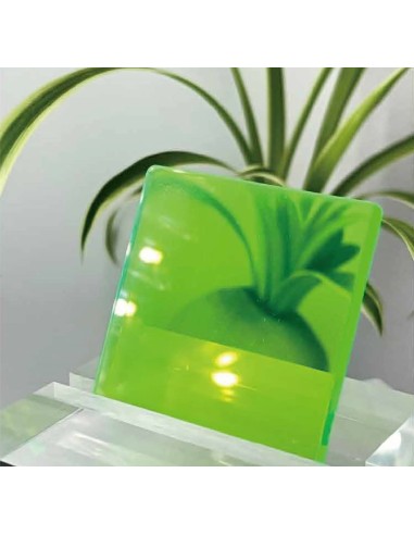 Metacrilato Flúor Verde 3 mm