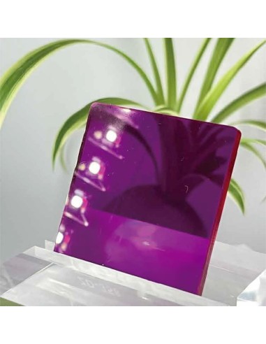 Metacrilato Fucsia Transparente Brillo 3mm