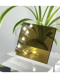 Metacrilat Marró clar Transparent Brillant 3mm