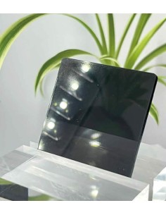 Metacrilato Negro Oscuro Transparente Brillo 3mm