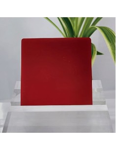Metacrilato Rojo Cereza Brillo 2,5 mm