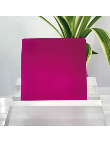 Metacrilato Fucsia Oscuro Brillo 2,5 mm