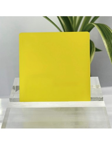 Metacrilato Amarillo Brillo 2,5 mm