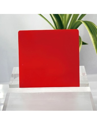 Metacrilato Rojo Vivo Brillo 2,5 mm