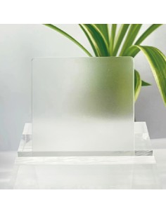 Metacrilato traslúcido transparente satinado 3 mm
