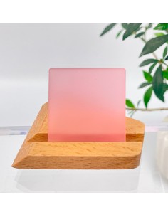 Metacrilat traslúcid Rosa setinat i brillant 3mm