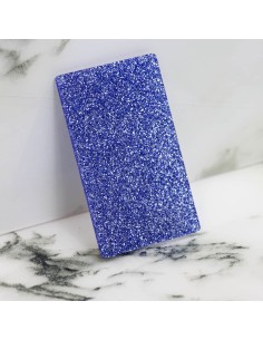 Metacrilato Glitter Azul 3 mm