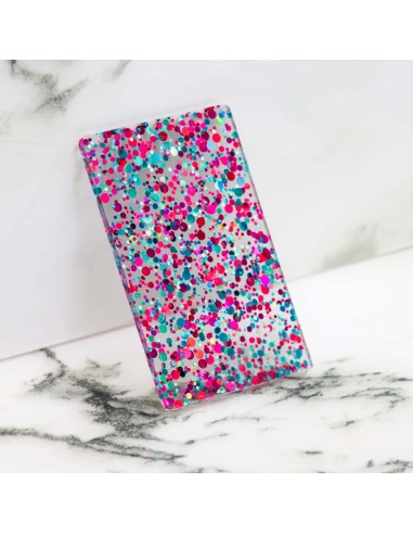 Metacrilato Dots Fucsia 3 mm