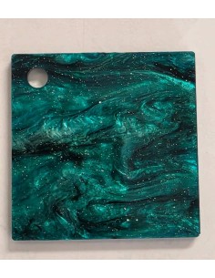 Metacrilato Nácar Verde Abismo 3 mm