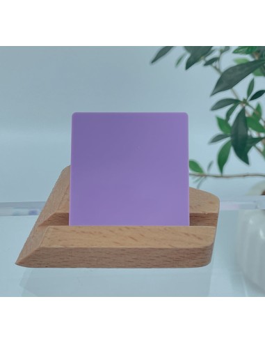 Muestra metacrilato Pastel Violeta